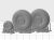 Wheels 3D print for DC-3
