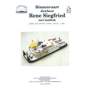River push boat Rene Siegfried Lasercut details