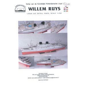 MS Willem Ruys Lasercut details