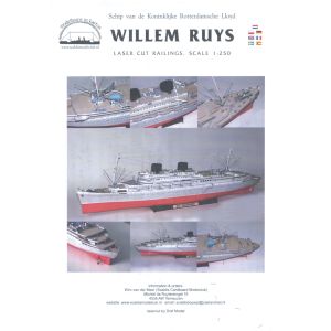MS Willem Ruys Lasercut railings