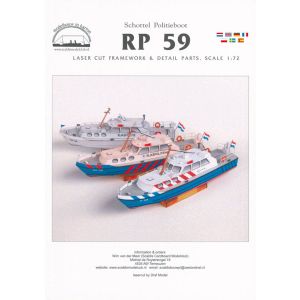 Police ship RP 59 - Lasercut details set