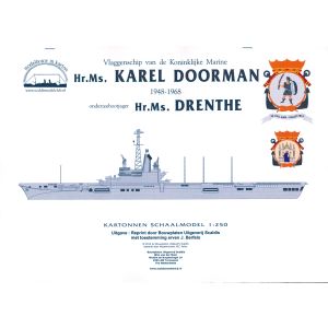 Karel Doorman and Destroyer Drenthe, 1/250