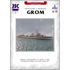 Polish destroyer Grom