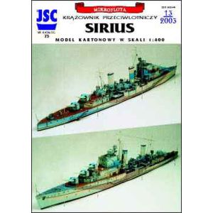 British cruiser Sirius