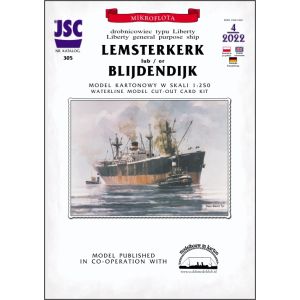 Liberty ship Lemsterkerk or Blijdendijk