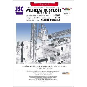 Lasercut Set for Wilhelm Gustloff