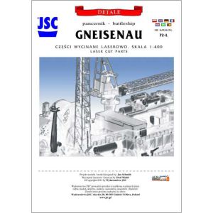 Lasercut Set for Gneisenau