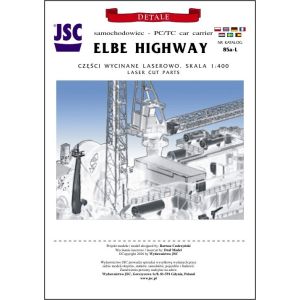 Lasercut Set Detials for Elbe Highway