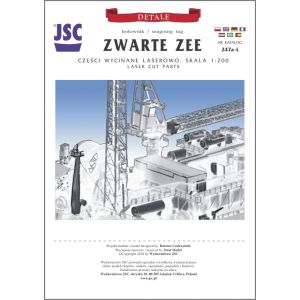 Lasercut details & railings for Zwarte Zee
