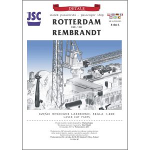 Lasercutset details for Rotterdam or Rembrandt