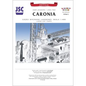 Lasercutset details for Caronia