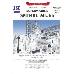 Lasercutset for Spitfire Mk Vb