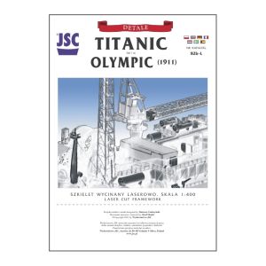 Lasercutset frames for RMS TITANIC