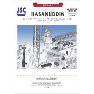 Lasercutset frames for Hasanuddin