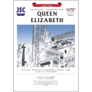 Lasercutset frames for RMS Queen Elizabeth