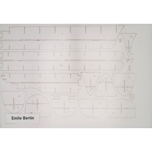 Lasercutset frames for Emile Bertin