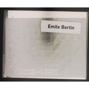 Lasercutset details for Emile Bertin