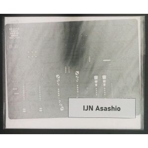 Lasercutset details for IJN Asashio