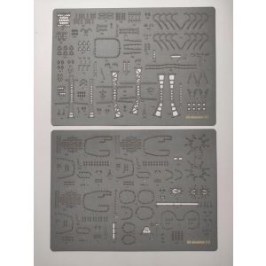 Lasercutset details for IJN Asashio