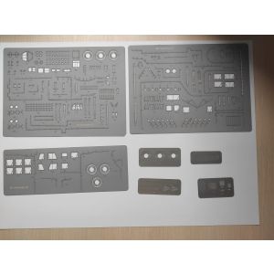 Lasercut Set Details for USS Normandy