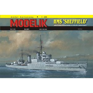 British cruiser HMS SHEFFIELD