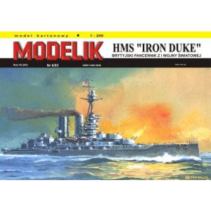 Britisches Schlachtschiff HMS IRON DUKE