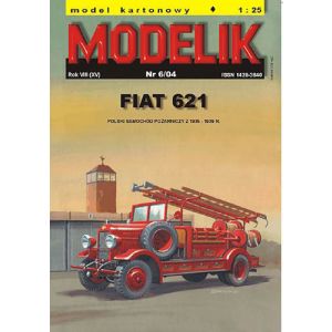 Polish fire engine FIAT 621