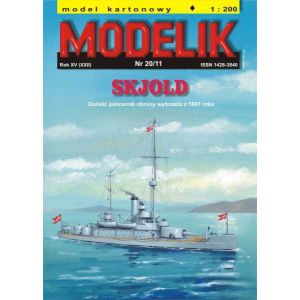 Danish armoured ship Skjold from 1897