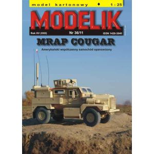 American armoured vehicle MRAP Cougar