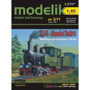 Steam Locomotive Henschel Bn2t+t (T2-71)