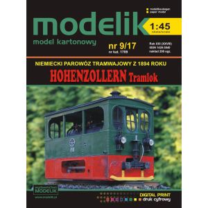 Tram Locomotive Hohenzollern 1/45