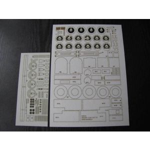 Lasercutset Bn2t Riesa + 2 skip cars