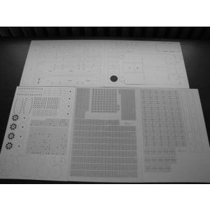 Lasercut Set French Tank FCM 2C from 1921