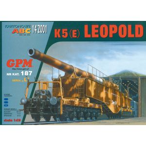 Railway gun K5(E) Leopold