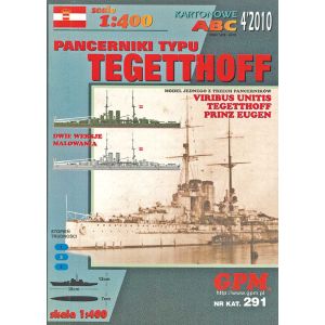 Battleship SMS Tegetthoff 1:400