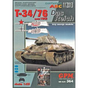 Heavy tank T-34/76 DAS REICH Mod. 1942