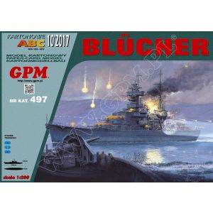 German heavy cruiser Blücher