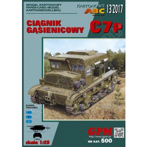 Polish tracked artillery tractor C7P