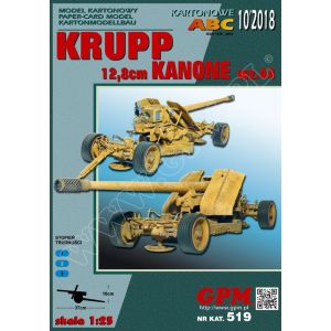 KRUPP 12,8cm gun 43 / 44