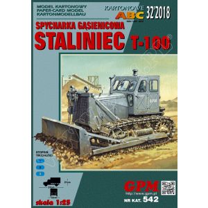 Soviet tracked tractor Staliniec T-100