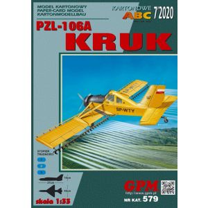 Polish agricultural aircraft PZL-106 Kruk
