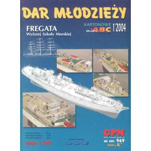 
Sailing training ship Dar Mlodziezy