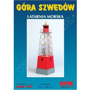 Gora Szwedow Lighthouse Lasercutmodel 1/87