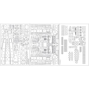 Lasercutset for A-1H Skyraider