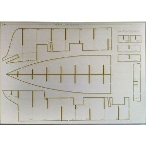 Lasercutset skeleton for Vernyy
