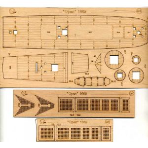 Wooden Decks for USS Saginaw