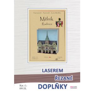 Lasercutset for Town Hall Melnik