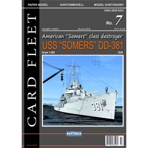 US Destroyer USS Somers DD-381
