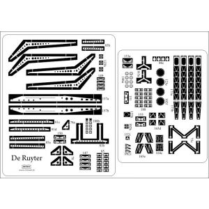 Lasercut Set details for De Ruyter