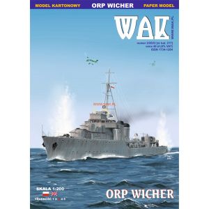 Polish Destroyer ORP Wicher